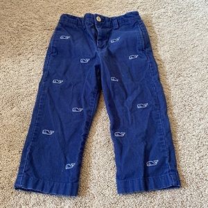 Vineyard Vines blue corduroy pants.  Size 3t
